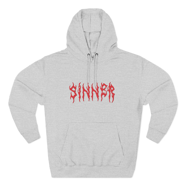 Three-Panel Fleece Hoodie